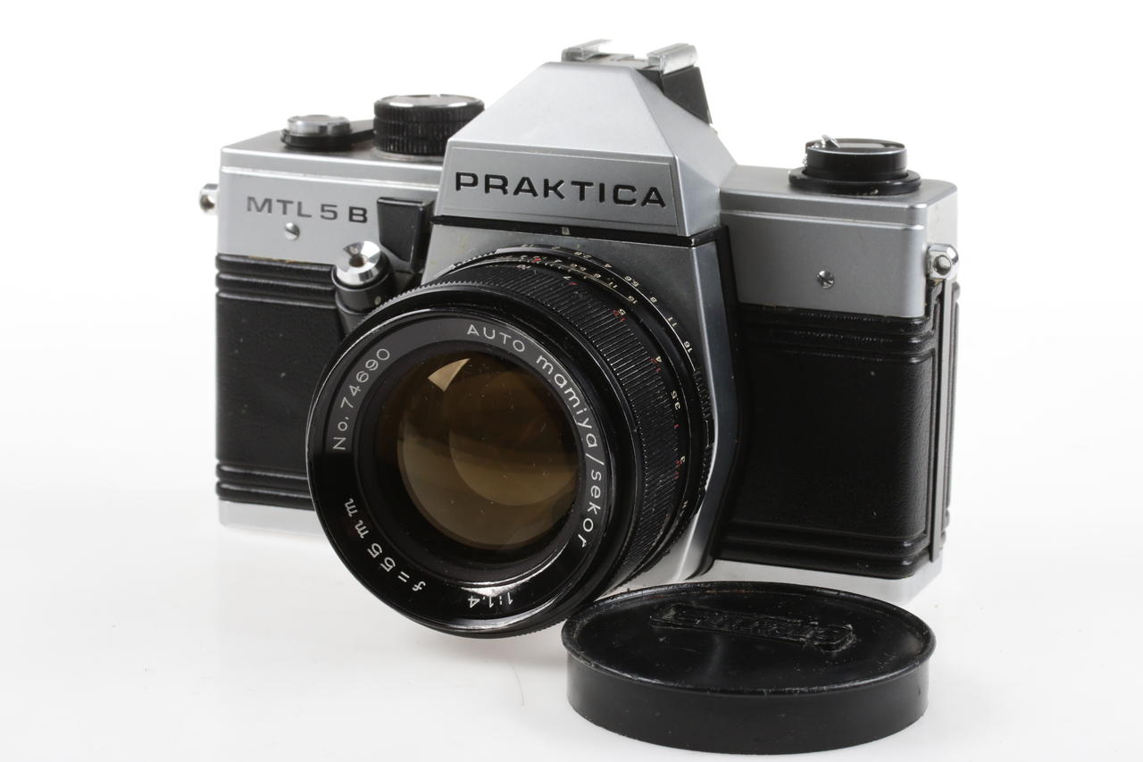 Praktica MTL 5B mit Mamiya Sekor 55mm f/1,4 - #019047