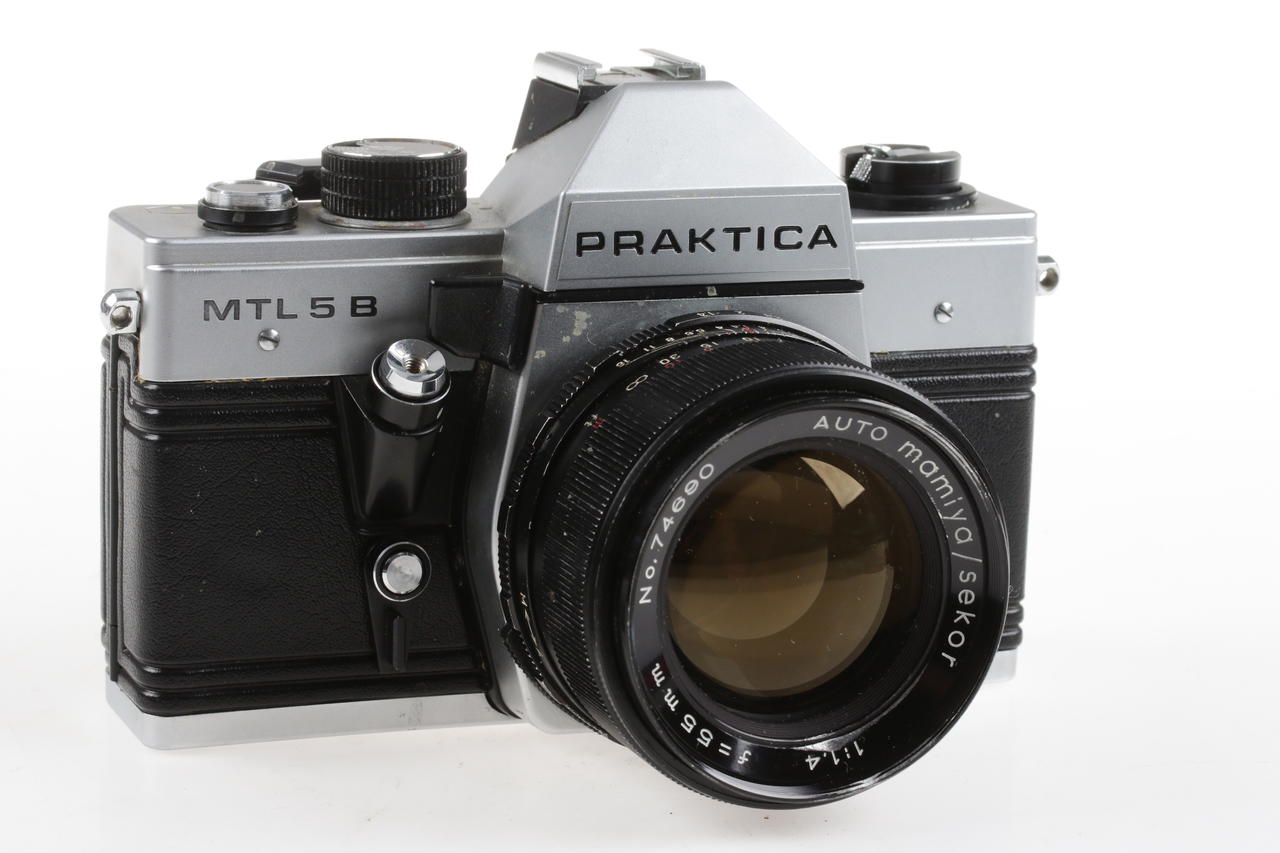 Praktica MTL 5B mit Mamiya Sekor 55mm f/1,4 - #019047