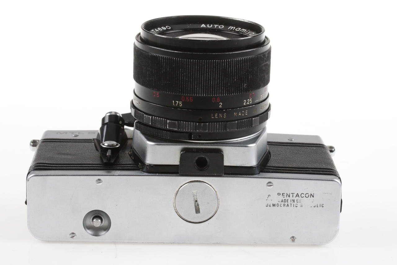 Praktica MTL 5B mit Mamiya Sekor 55mm f/1,4 - #019047