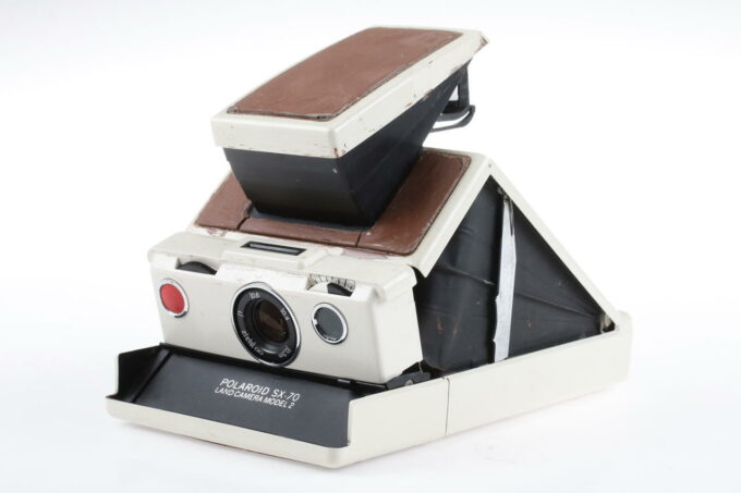 Polaroid SX-70 Land Camera - Model 2 weiss Bastlergerät