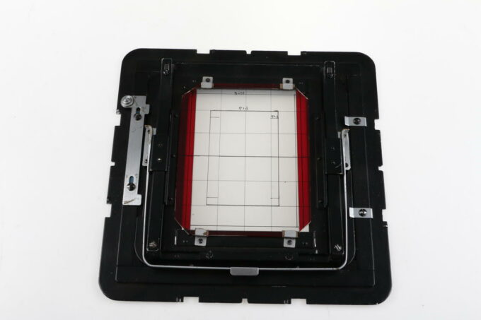 Linhof Mattscheibenadapter 4x5 inch mit Reduktionsadapter von 13x18cm