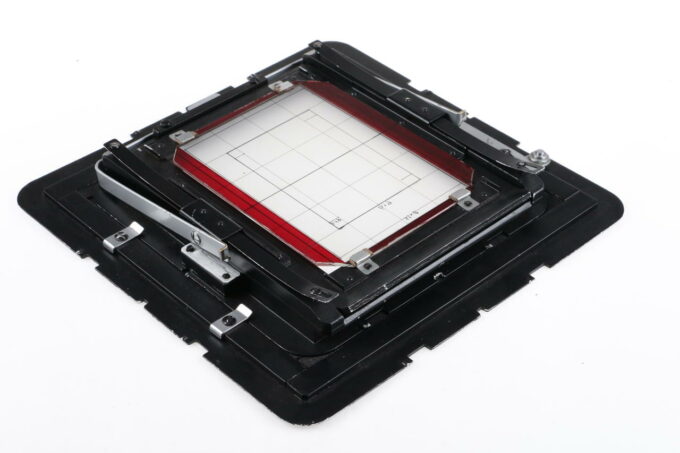 Linhof Mattscheibenadapter 4x5 inch mit Reduktionsadapter von 13x18cm