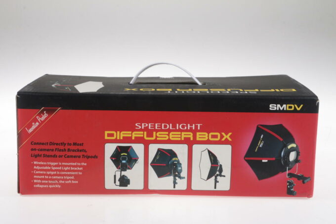 SMDV Speedlight Diffuser Box 50 für Aufsteckblitzgeräte