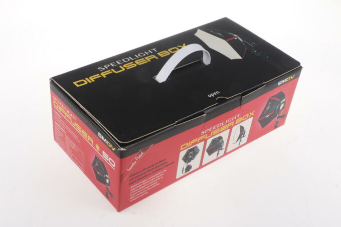 SMDV Speedlight Diffuser Box 50 für Aufsteckblitzgeräte