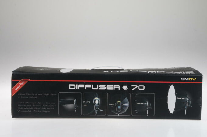 SMDV Speedlight Diffuser Box 70 für Aufsteckblitzgeräte