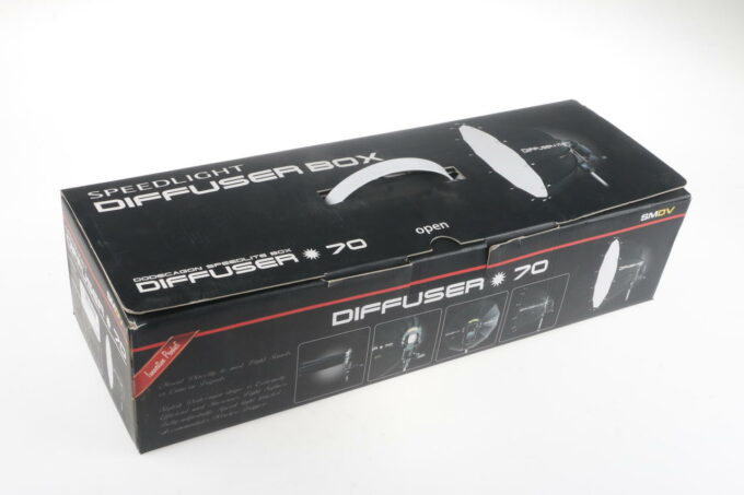 SMDV Speedlight Diffuser Box 70 für Aufsteckblitzgeräte