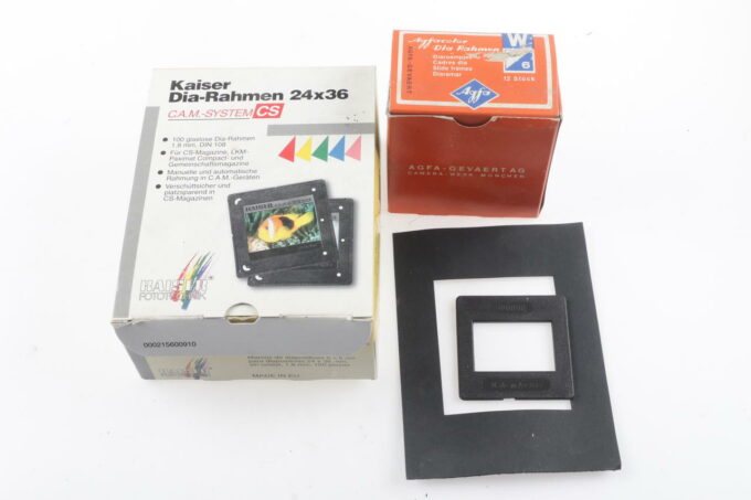 Konvolut diverse Diaboxen und Rahmen