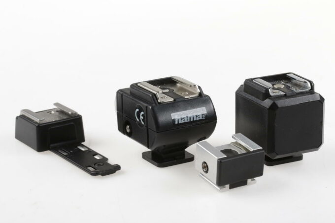 Blitzauslöser und Adapter