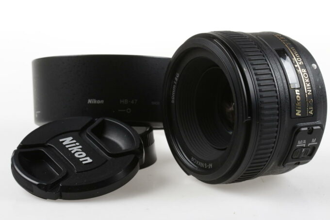 Nikon AF-S NIKKOR 50mm f/1,8 G - #3783910