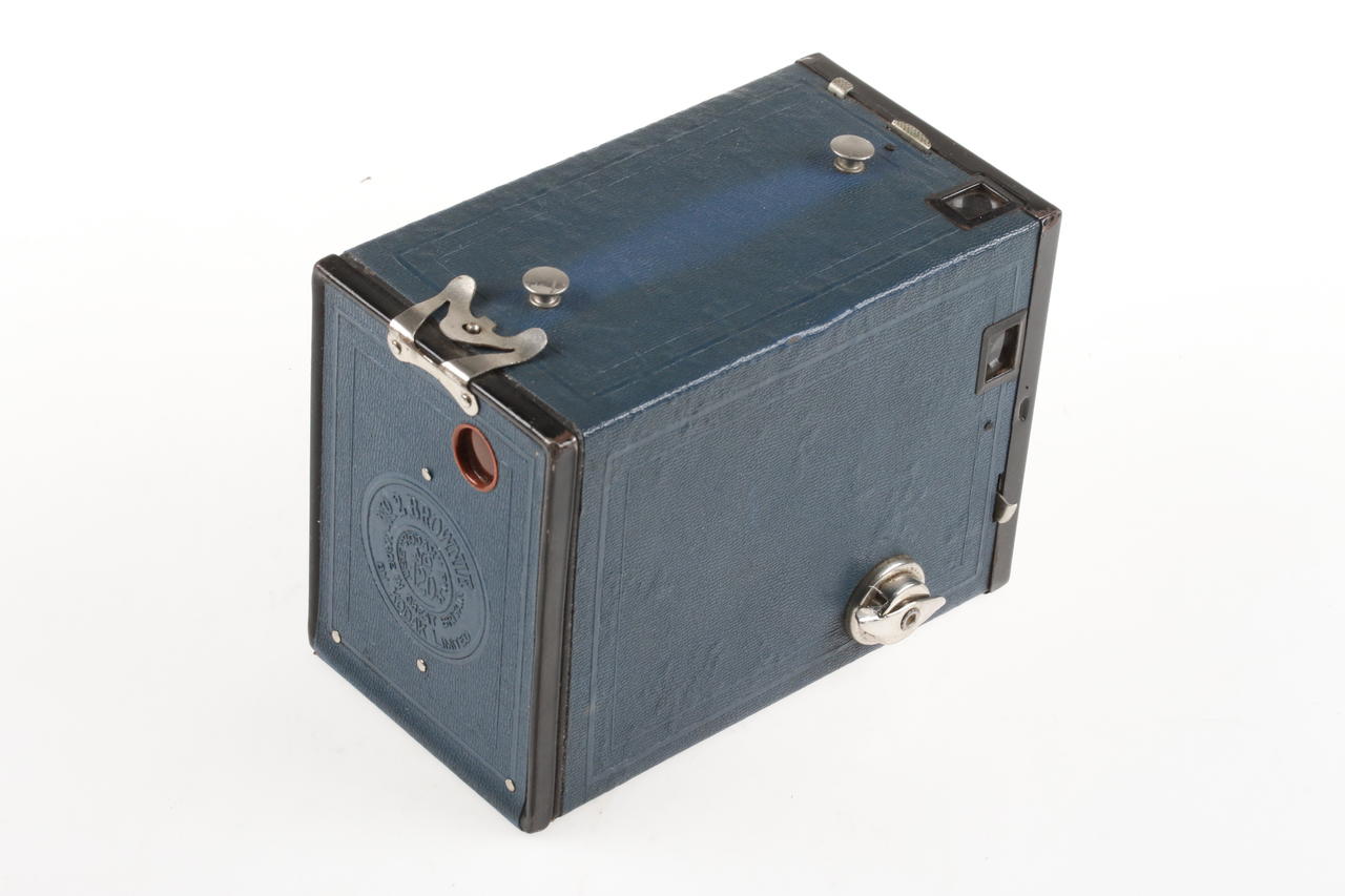 Kodak Brownie No. 2 Model F Boxkamera - Blaue / Blue Version