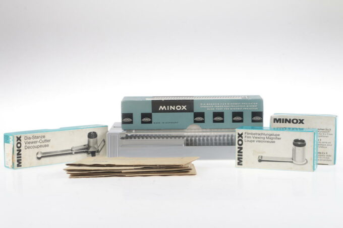 Minox Rahmungsset - Stanze, Lupe Rahmen Box