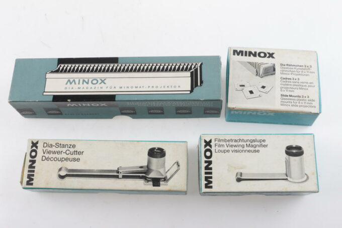 Minox Rahmungsset - Stanze, Lupe Rahmen Box - Image 3
