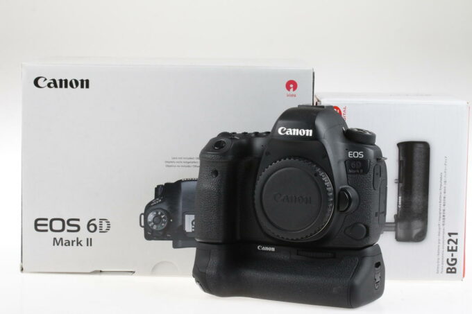 Canon EOS 6D Mark II DSLR-Kamera - Gehäuse mit Akku Griff - #263052002766
