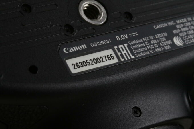Canon EOS 6D Mark II DSLR-Kamera - Gehäuse mit Akku Griff - #263052002766