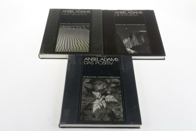 Buch - Ansel Adams Set (Das Positiv, Das Negativ, Die Kamera)