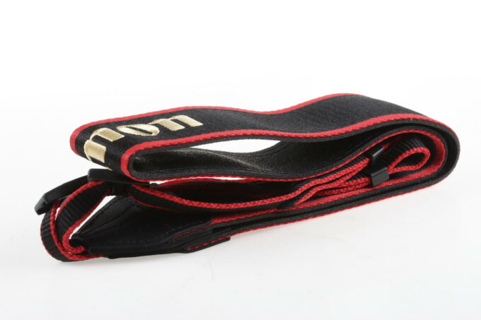Canon Tragegurt - rot/schwarz/gold