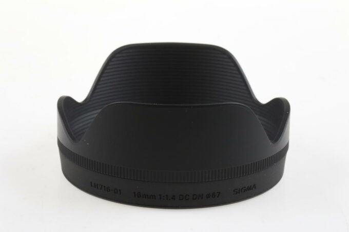 Sigma LH716-01 Sonnenblende für Sigma 16mm f/ 1,4 DC