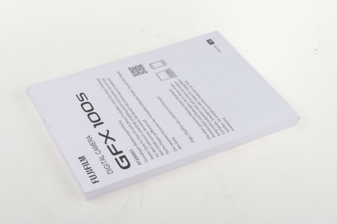 FUJIFILM Anleitung für GFX 100s