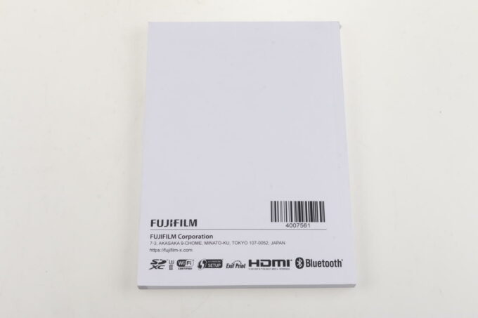 FUJIFILM Anleitung für GFX 50s II