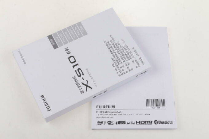 FUJIFILM Anleitung für X-S10