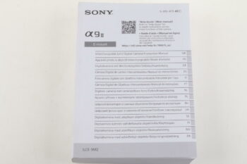 Sony Anleitung für Alpha 9 II