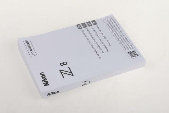 Nikon Anleitung für Z 8