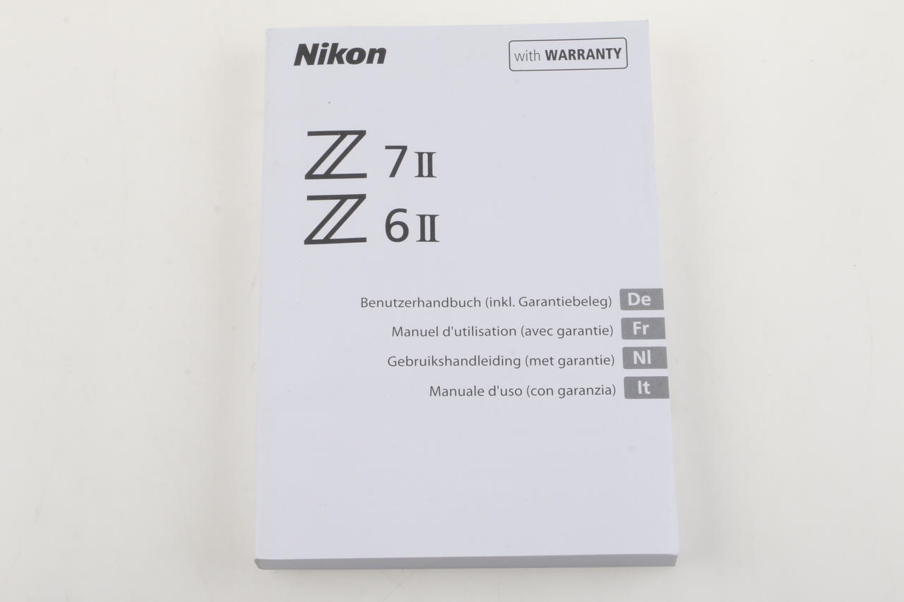 Nikon Anleitung für Z 6 II und Z 7 II