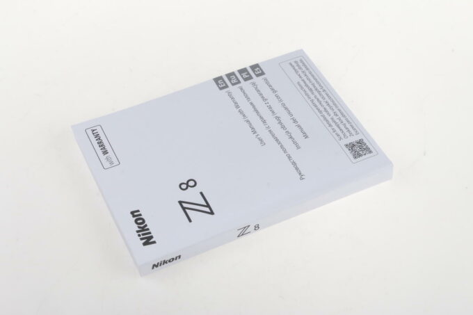 Nikon Manual for Z 8 (englisch)