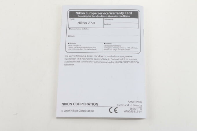 Nikon Anleitung für Z 50 - Image 2