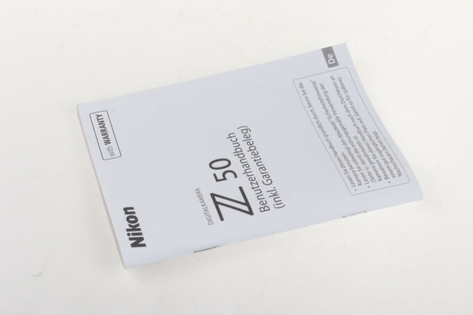 Nikon Anleitung für Z 50 - Image 3