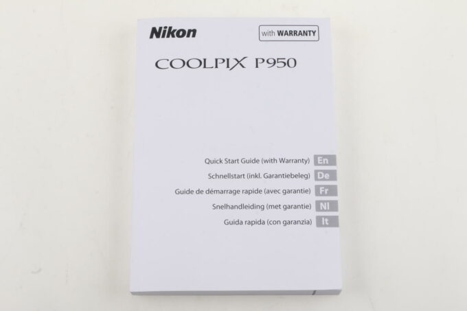 Nikon Anleitung für P950