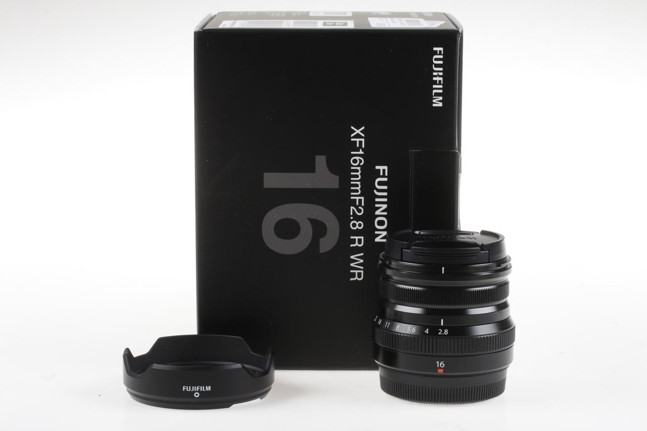 FUJIFILM Fujinon XF 16mm f/2,8 R WR - Schwarz - #3BA00583
