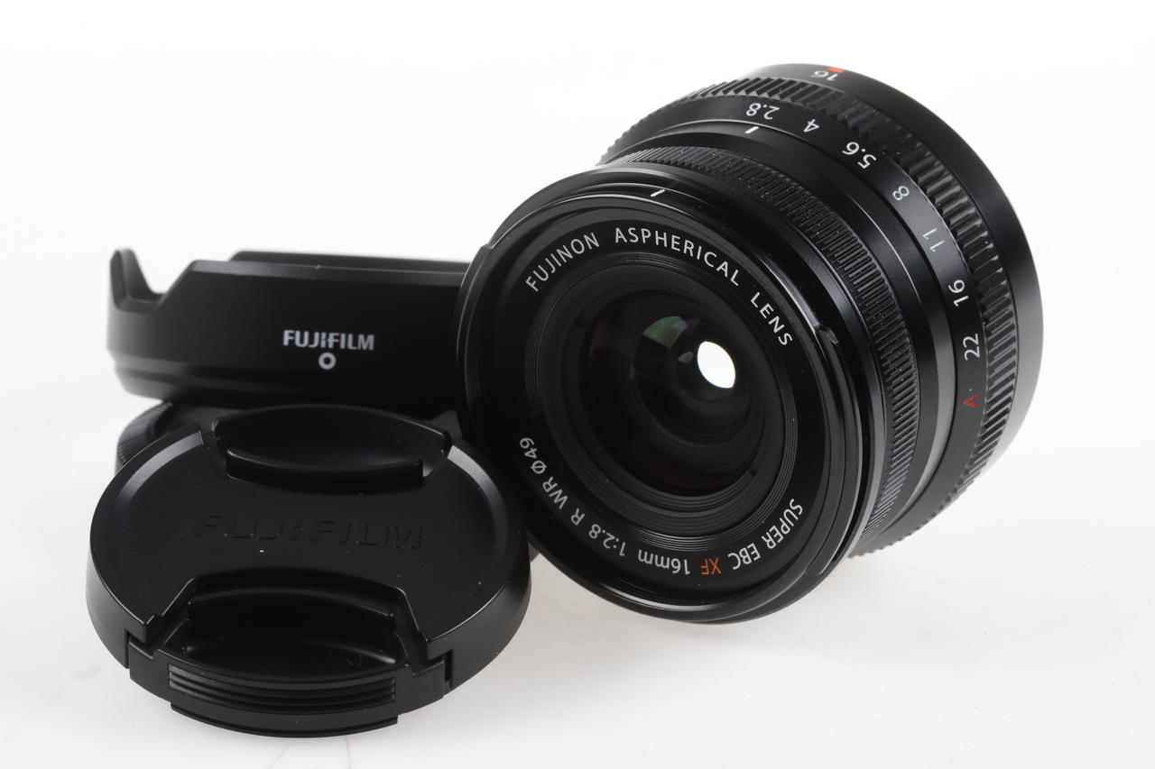 FUJIFILM Fujinon XF 16mm f/2,8 R WR - Schwarz - #3BA00583 - Image 2