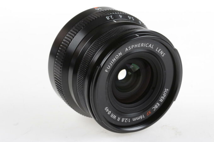 FUJIFILM Fujinon XF 16mm f/2,8 R WR - Schwarz - #3BA00583