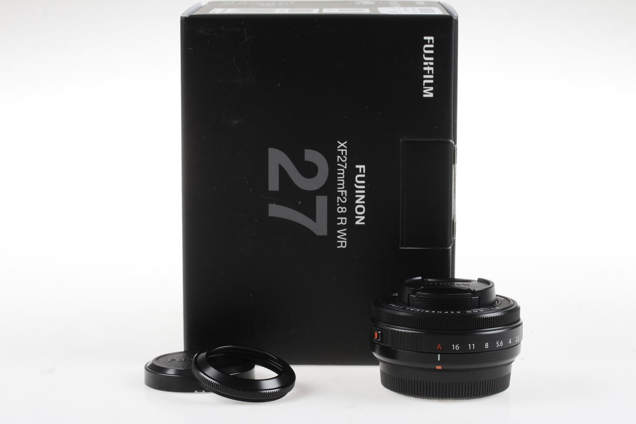 FUJIFILM Fujinon XF 27mm f/2,8 R WR - Schwarz - #4AA00540