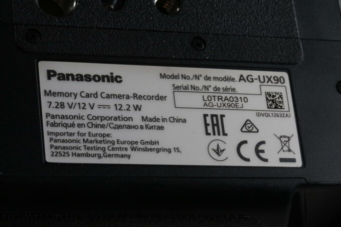 Panasonic AG-UX90 Videokamera - #L0TRA0310