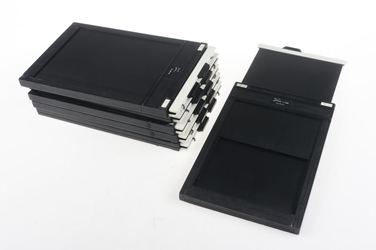 LISCO Regal Planfilmkassetten 5x7 in / 13x18 cm - 6 Stück