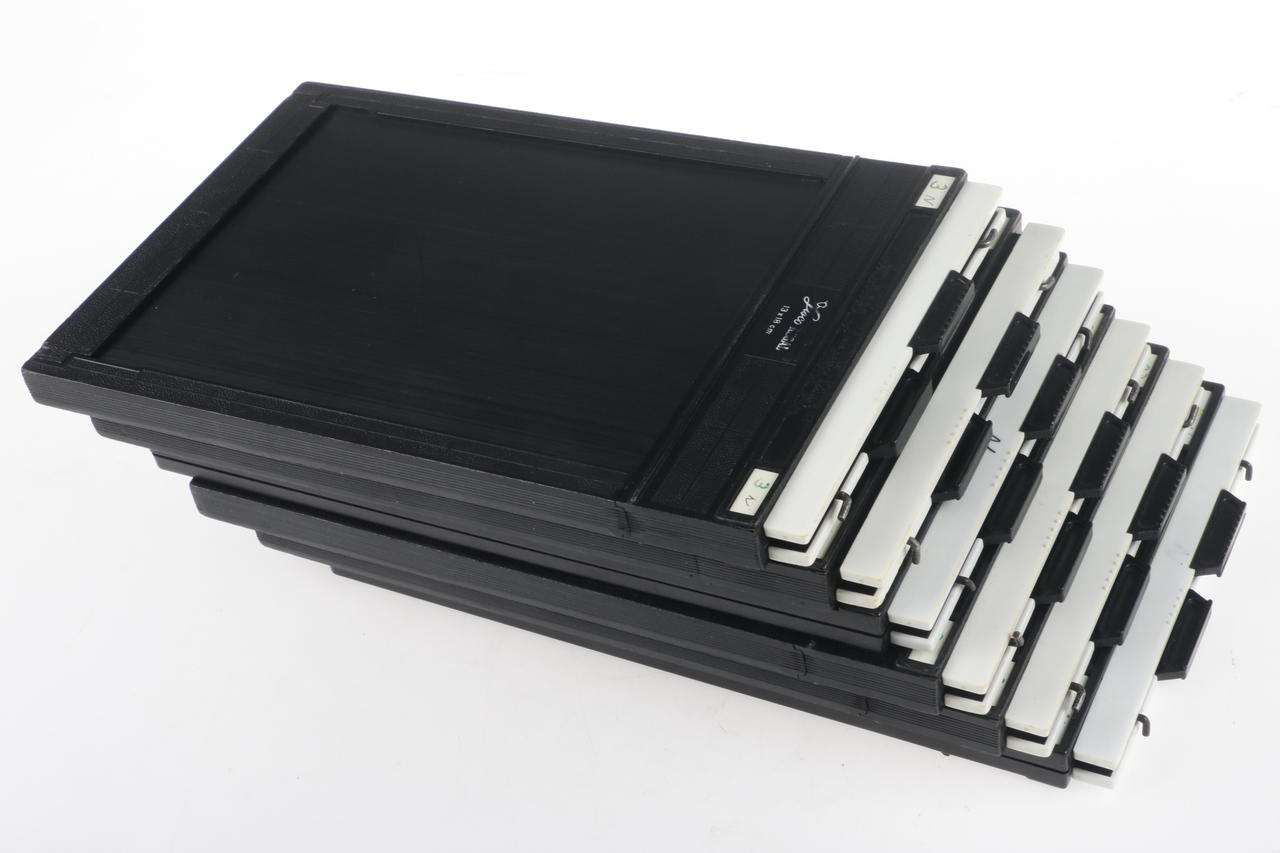 LISCO Regal Planfilmkassetten 5x7 in / 13x18 cm - 6 Stück