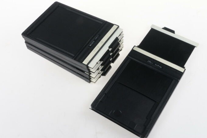 LISCO Planfilmkassetten 4x5 / 9x12 - 5 Stück