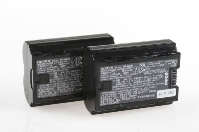 FUJIFILM BC-W235 Doppel Ladegerät mit W235 Akku