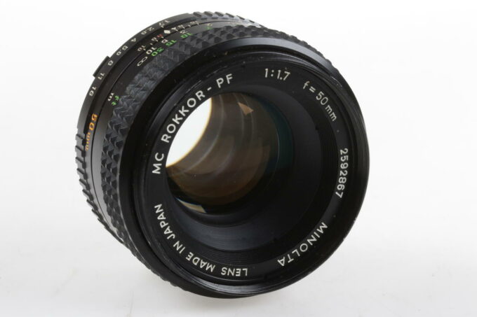 Minolta MC Rokkor-PF 50mm f/1,7 - #2592867
