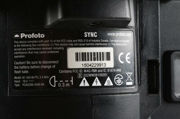 Profoto B1 500 Air TTL - #1504229913 - Image 6