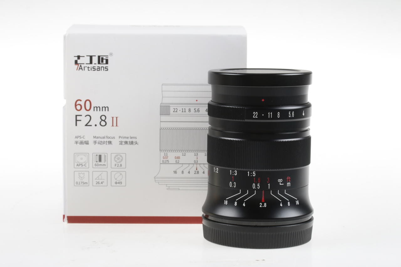 7Artisans 60mm f/2,8 II für Sony E Mount - #151132