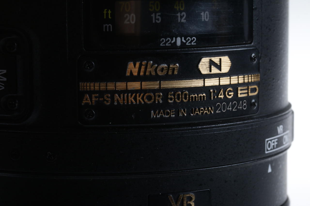 Nikon AF-S NIKKOR 500mm f/4,0 G ED VR - #204248 - Image 8