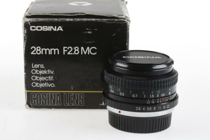 Cosina 28mm f/2,8 MC für Yashica / Contax - #95400334