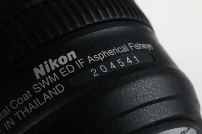 Nikon AF-S Fisheye 8-15mm f/3,5-4,5 E ED - #204541