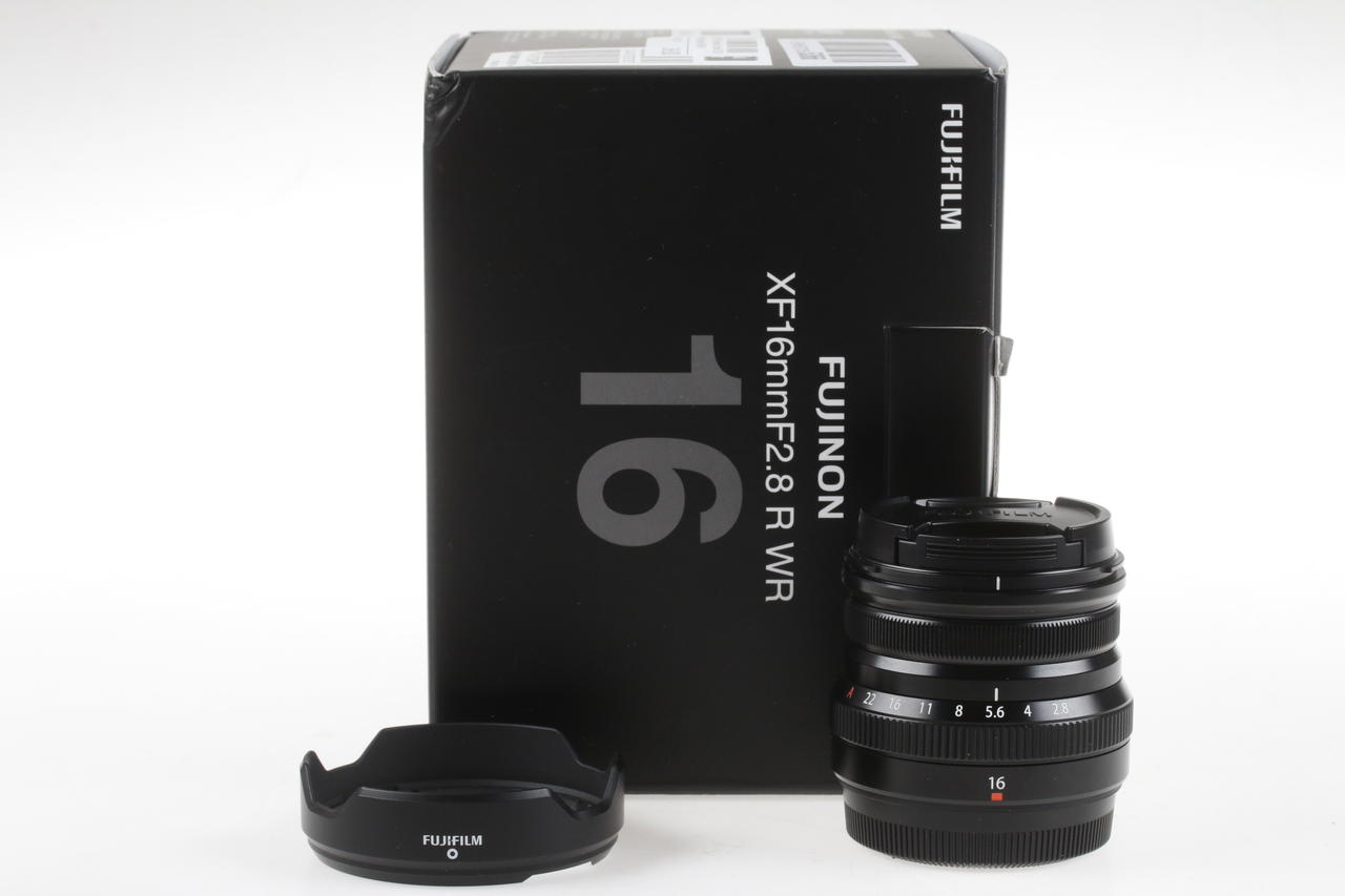 FUJIFILM Fujinon XF 16mm f/2,8 R WR - Schwarz - #9BA10469