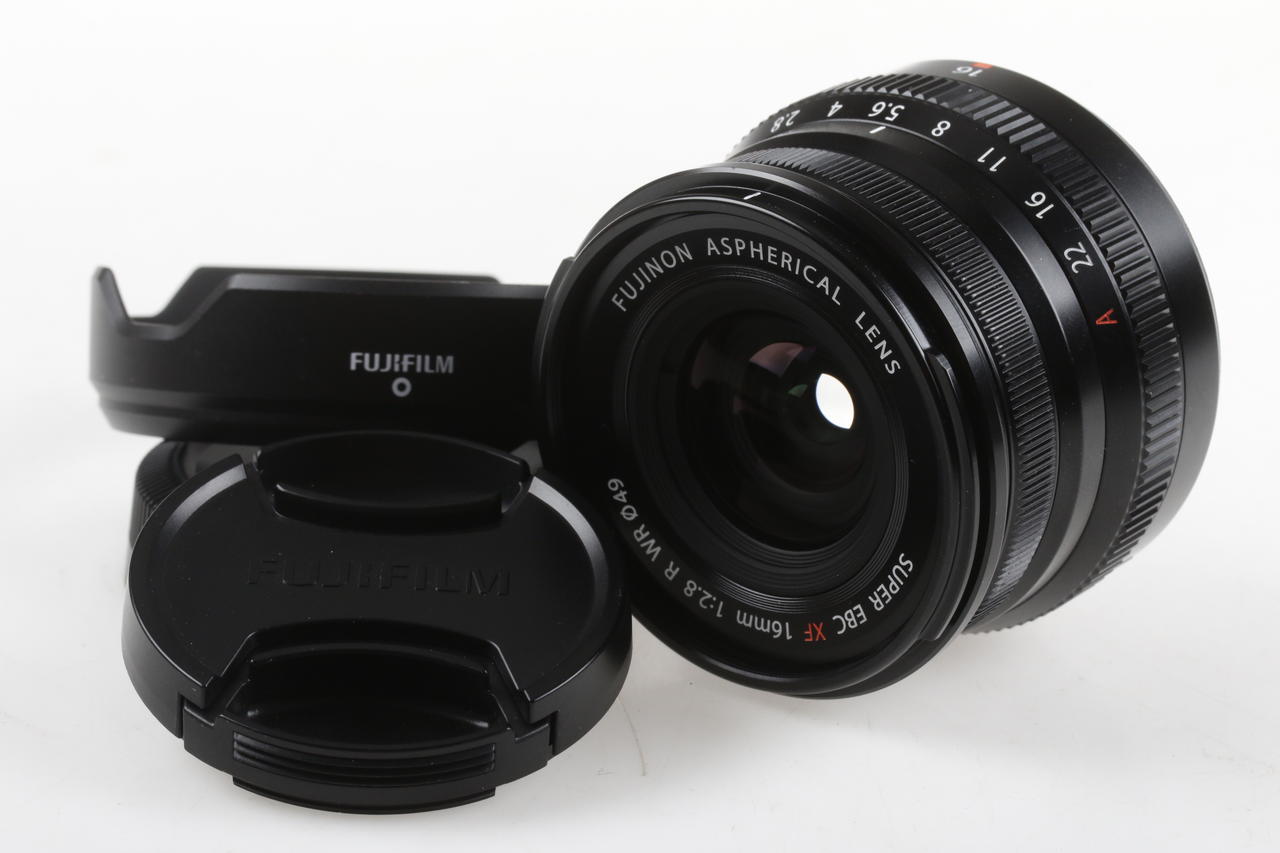 FUJIFILM Fujinon XF 16mm f/2,8 R WR - Schwarz - #9BA10469