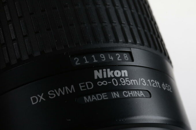 Nikon AF-S DX 55-200mm f/4,0-5,6 G ED - #2119428