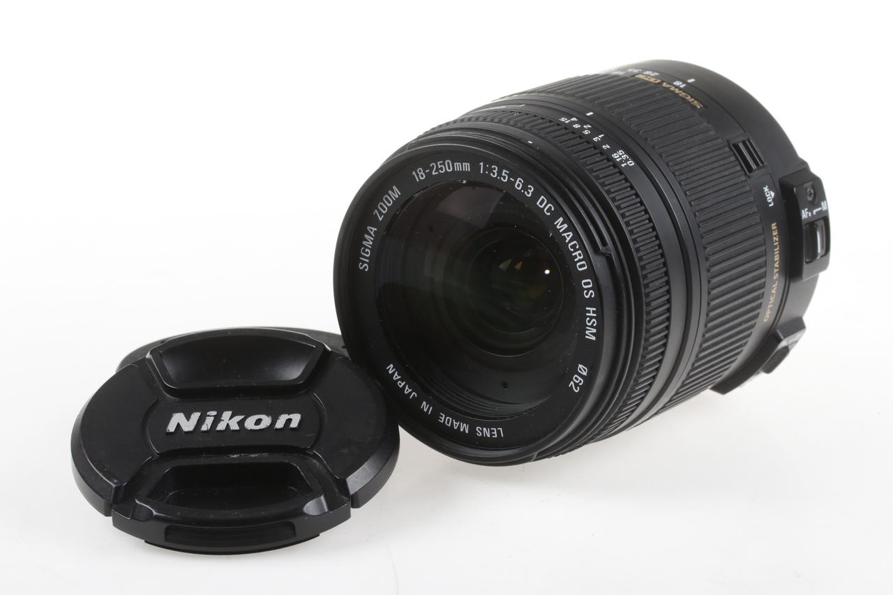 Sigma 18-250mm f/3,5-6,3 DC OS HSM für Nikon F (DX) - #16236566